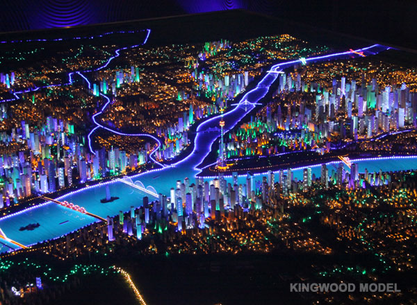 临沂城市规划沙盘模型