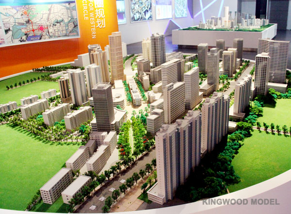 徐州城市规划沙盘模型