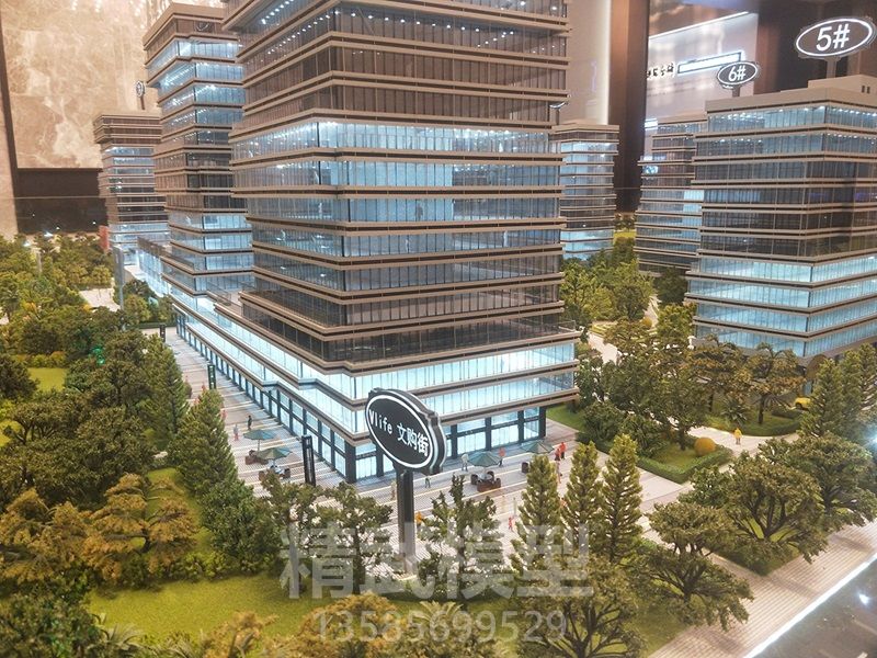 商圈商业沙盘模型