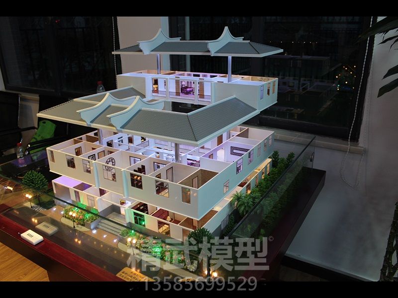 别墅户型沙盘模型