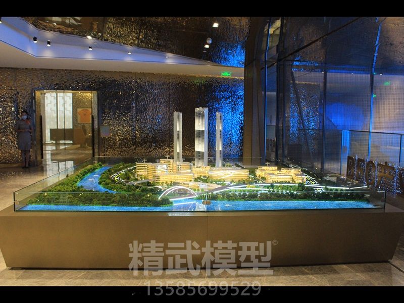 商业规划沙盘模型