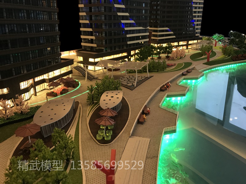 嘉定兴业购物中心沙盘