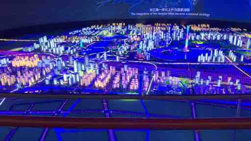 苏州高新城总体规划沙盘模型